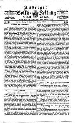 Amberger Volks-Zeitung für Stadt und Land Freitag 19. Juni 1874