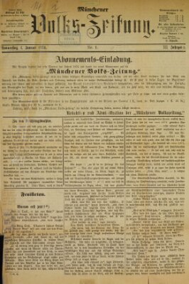 Münchener Volks-Zeitung (Neue freie Volks-Zeitung)
