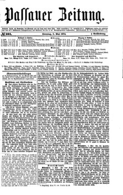 Passauer Zeitung Sonntag 3. Mai 1874
