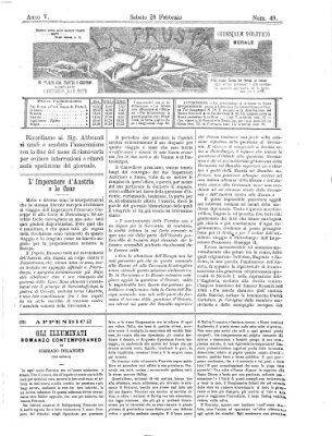 La frusta Samstag 28. Februar 1874