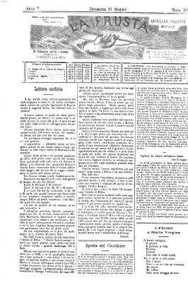 La frusta Sonntag 10. Mai 1874