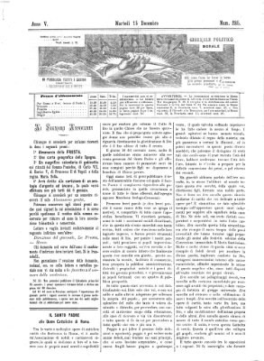La frusta Dienstag 15. Dezember 1874
