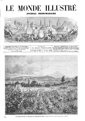 Le monde illustré Samstag 17. Oktober 1874