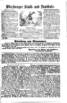 Würzburger Stadt- und Landbote Dienstag 17. März 1874