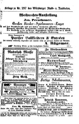 Würzburger Stadt- und Landbote Montag 14. Dezember 1874