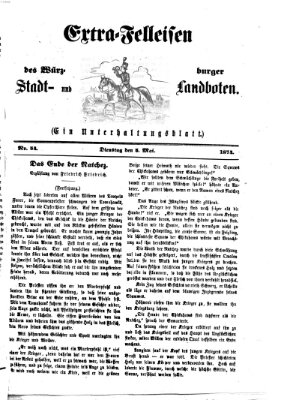 Extra-Felleisen (Würzburger Stadt- und Landbote) Dienstag 5. Mai 1874