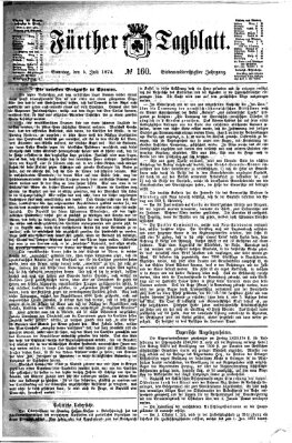 Fürther Tagblatt Sonntag 5. Juli 1874