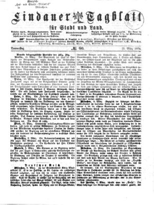 Lindauer Tagblatt für Stadt und Land Donnerstag 12. März 1874