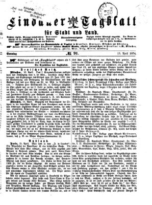 Lindauer Tagblatt für Stadt und Land Sonntag 19. April 1874