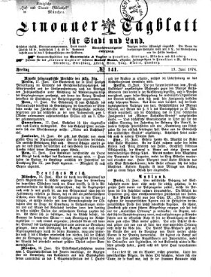 Lindauer Tagblatt für Stadt und Land Freitag 19. Juni 1874