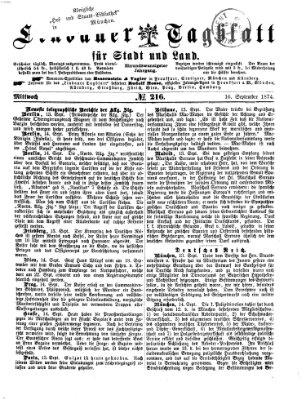Lindauer Tagblatt für Stadt und Land Mittwoch 16. September 1874