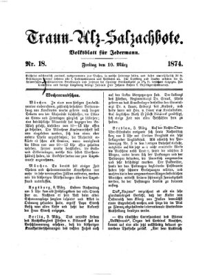 Traun-Alz-Salzachbote Freitag 13. März 1874