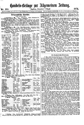 Allgemeine Zeitung Samstag 8. August 1874