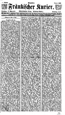 Fränkischer Kurier Sonntag 8. März 1874