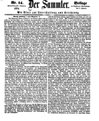 Der Sammler (Augsburger Abendzeitung) Donnerstag 5. Februar 1874