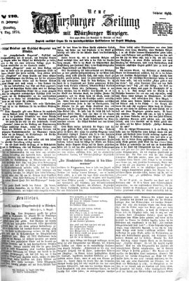 Neue Würzburger Zeitung Dienstag 11. August 1874
