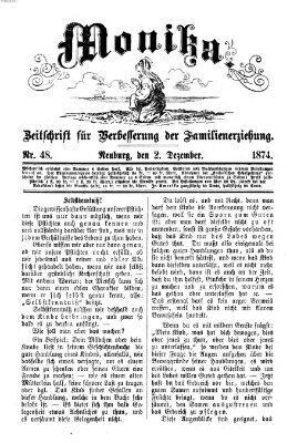 Katholische Schulzeitung (Bayerische Schulzeitung) Mittwoch 2. Dezember 1874