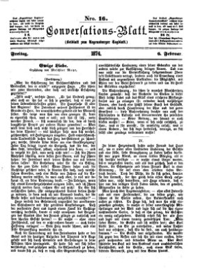 Regensburger Conversations-Blatt (Regensburger Tagblatt) Freitag 6. Februar 1874