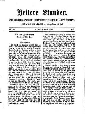 Heitere Stunden (Der Eilbote) Mittwoch 6. Mai 1874