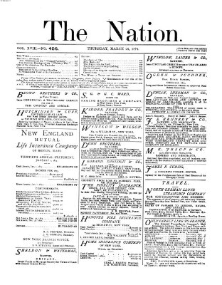 The nation Donnerstag 26. März 1874