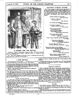Punch Samstag 12. Dezember 1874