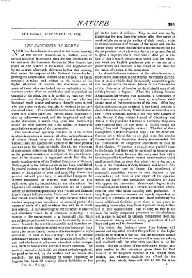 Nature Donnerstag 17. September 1874