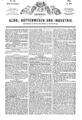 Der Berggeist Dienstag 12. Mai 1874