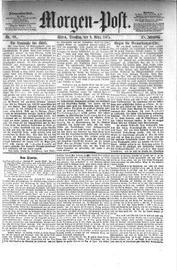 Morgenpost Dienstag 9. März 1875