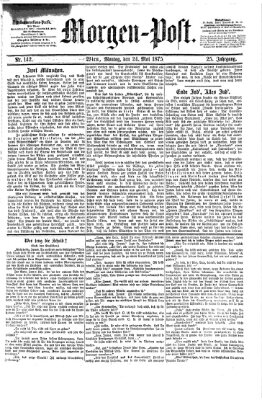 Morgenpost Montag 24. Mai 1875