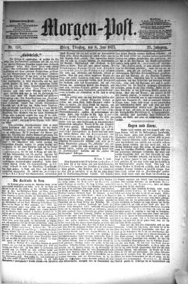 Morgenpost Dienstag 8. Juni 1875