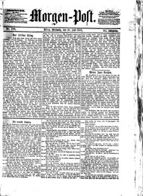 Morgenpost Mittwoch 21. Juli 1875