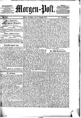 Morgenpost Dienstag 3. August 1875