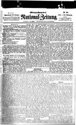 Nationalzeitung Samstag 30. Januar 1875
