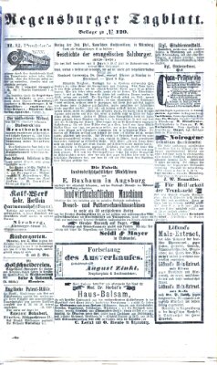 Regensburger Tagblatt Sonntag 2. Mai 1875