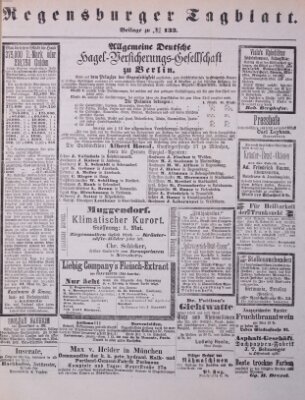 Regensburger Tagblatt Samstag 15. Mai 1875