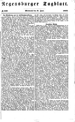 Regensburger Tagblatt Mittwoch 9. Juni 1875