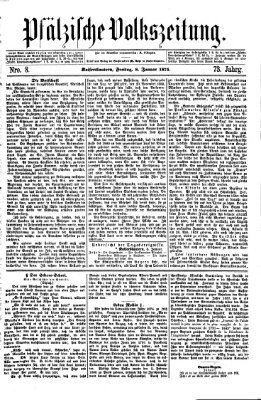 Pfälzische Volkszeitung Freitag 8. Januar 1875