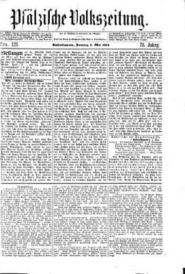 Pfälzische Volkszeitung Sonntag 2. Mai 1875