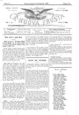 La nuova frusta (La frusta) Sonntag 22. August 1875