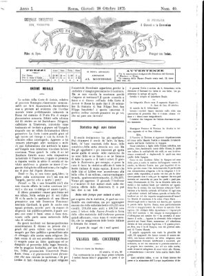 La nuova frusta (La frusta) Donnerstag 28. Oktober 1875