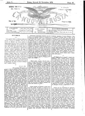 La nuova frusta (La frusta) Donnerstag 25. November 1875