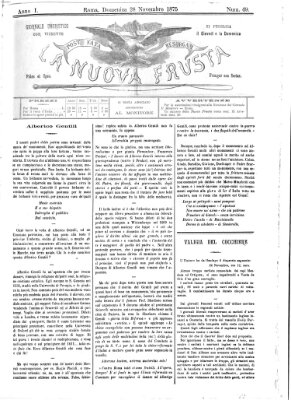 La nuova frusta (La frusta) Sonntag 28. November 1875