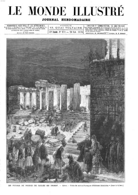 Le monde illustré Samstag 20. November 1875