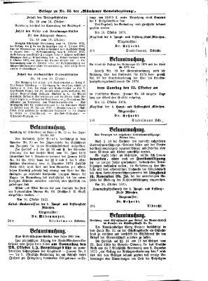 Münchener Gemeinde-Zeitung Sonntag 24. Oktober 1875