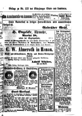 Würzburger Stadt- und Landbote Samstag 22. Mai 1875