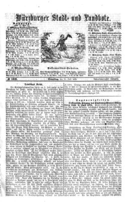 Würzburger Stadt- und Landbote Samstag 10. Juli 1875