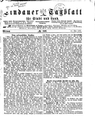 Lindauer Tagblatt für Stadt und Land Mittwoch 12. Mai 1875