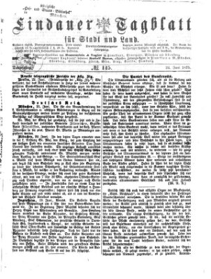 Lindauer Tagblatt für Stadt und Land Donnerstag 24. Juni 1875