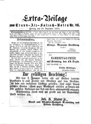 Traun-Alz-Salzachbote Freitag 10. Dezember 1875