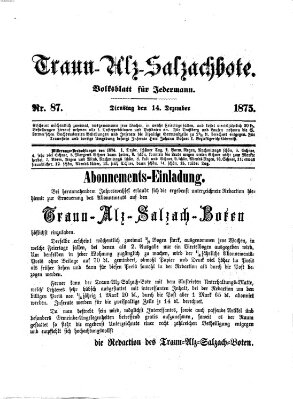 Traun-Alz-Salzachbote Dienstag 14. Dezember 1875